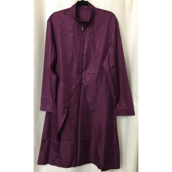 Naruto Uchiha Sasuke Costume Halloween Cosplay Cloak Cape Medium Chest 40"Purple - Picture 2 of 4